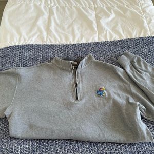 KU quarterzip Peter Millard